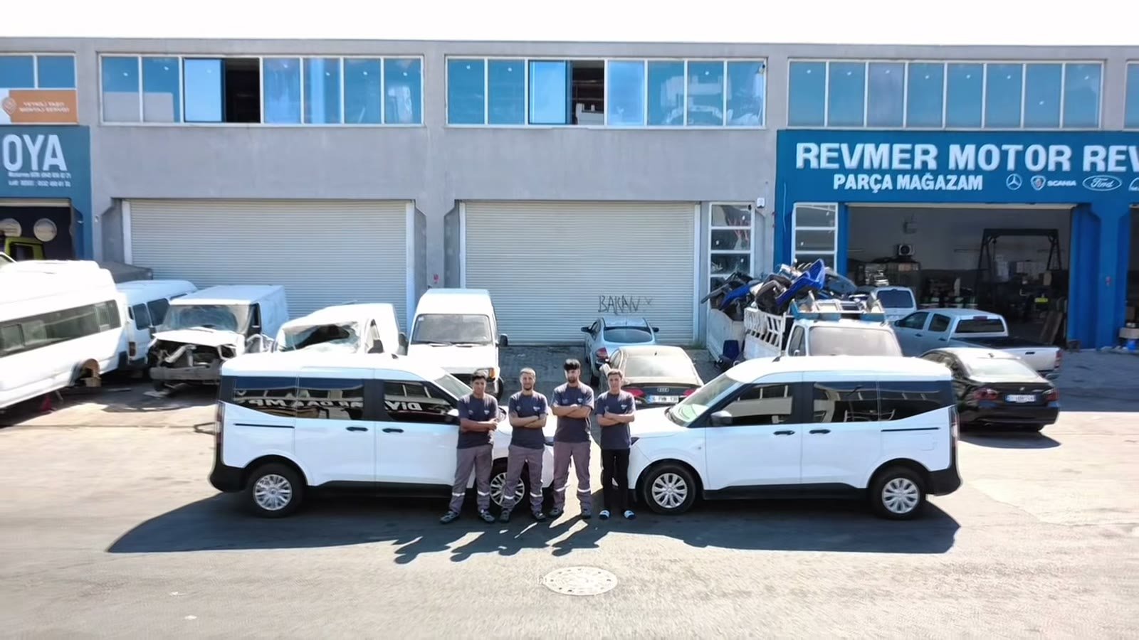 Mer-Man Otomotiv servis araçları