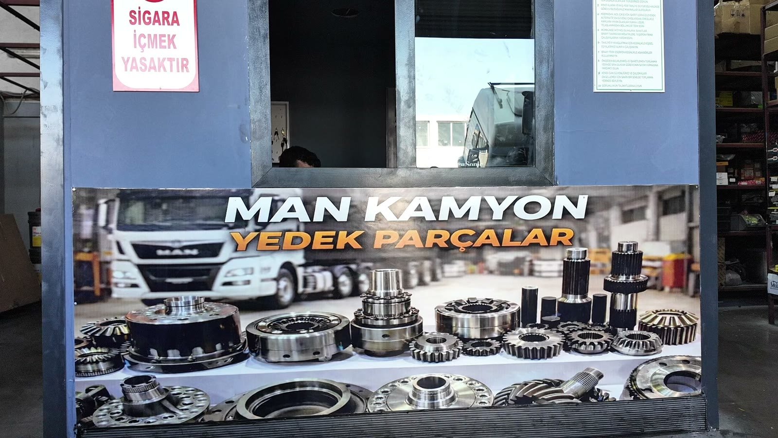 MAN kamyon yedek parçaları
